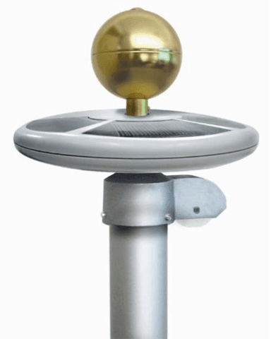 Liberty Flagpoles Solar Powered Topper Flag Light Review: Simple, Bright, and Set It and Forget It