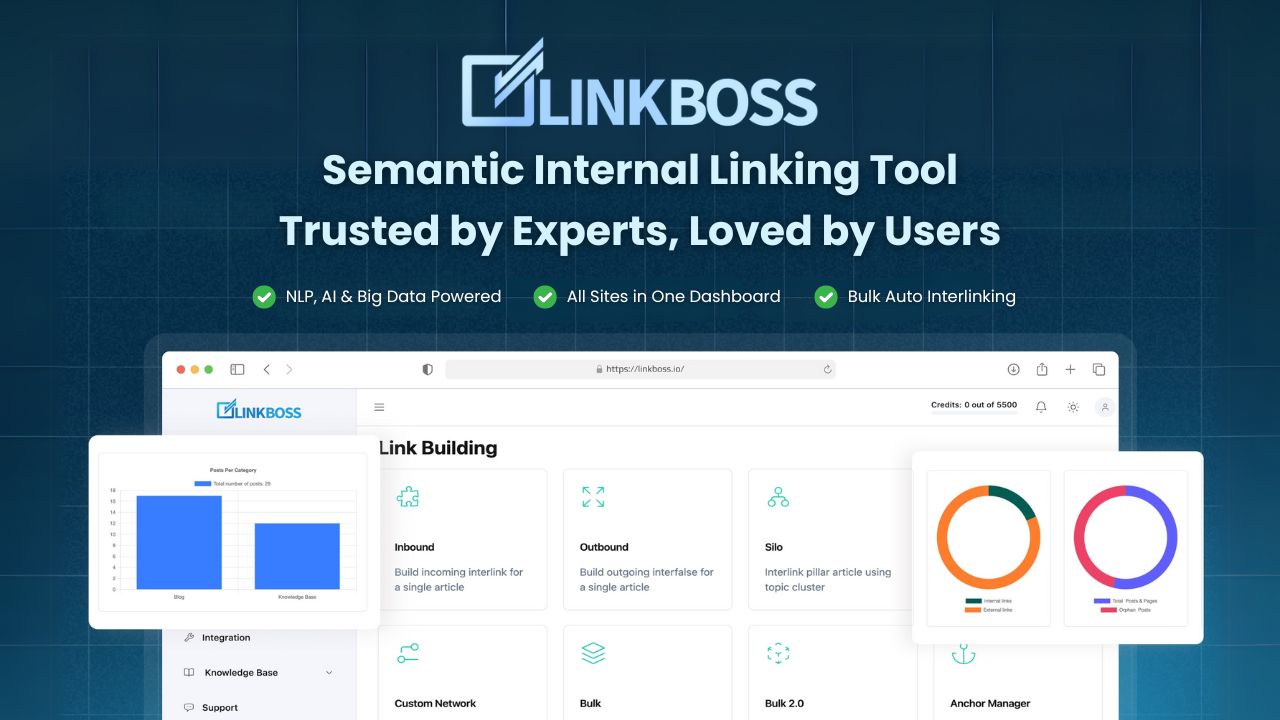LinkBoss Review 2026: I Tested the AI Internal Linking Tool (Features & Pricing)