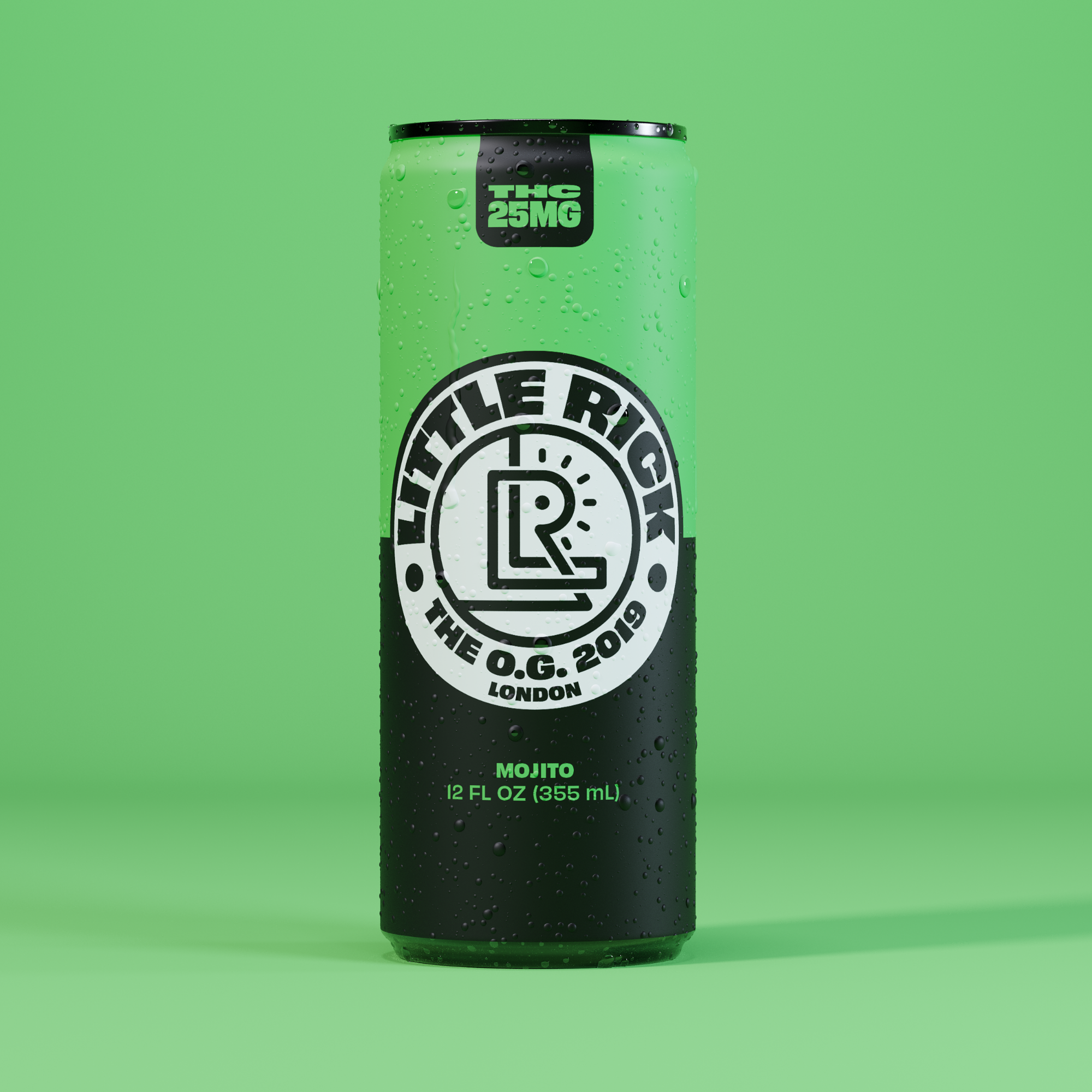 Little Rick Mint & Lime 25mg THC Drink Review: A Refreshing Hemp Sipper