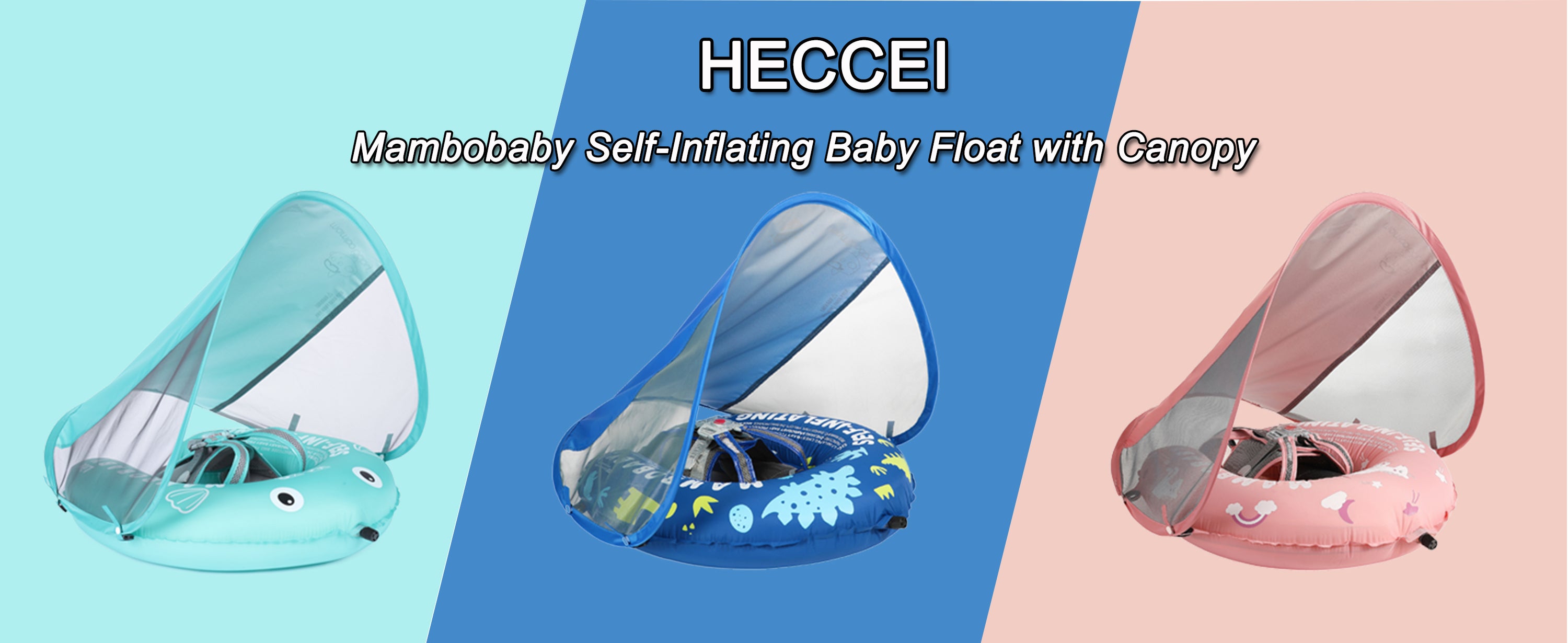 Mambobaby Self-Inflating Swim Float with Canopy Review: Easy Setup, Real Shade
