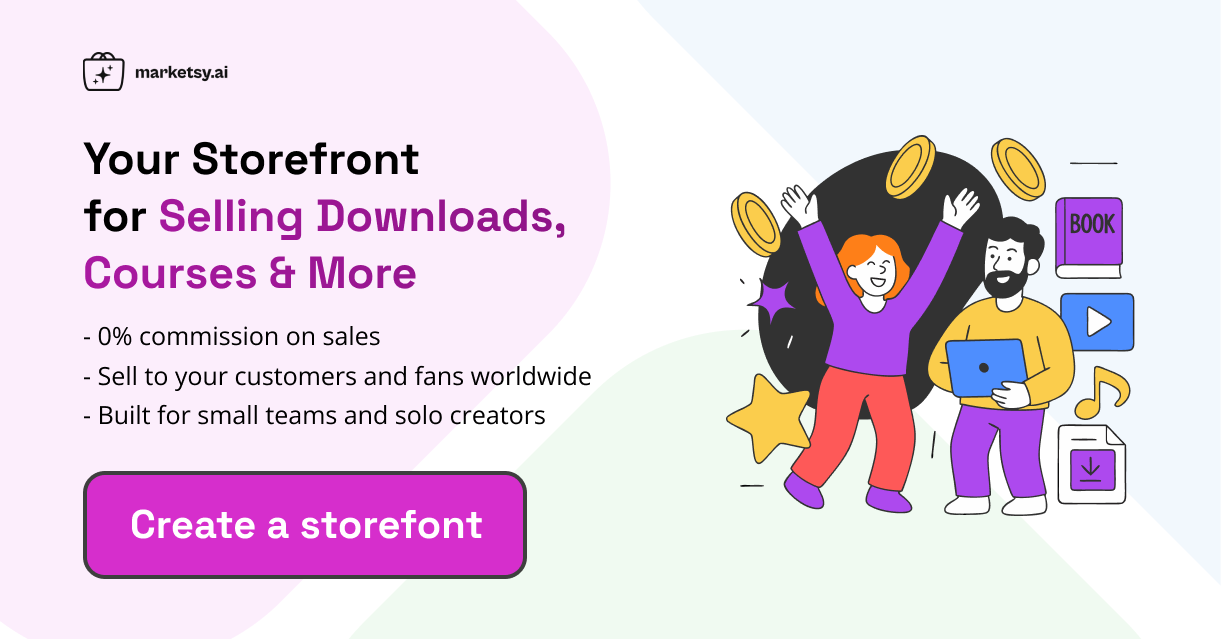Marketsy.ai Review 2026: 0% Commission Digital Storefront?