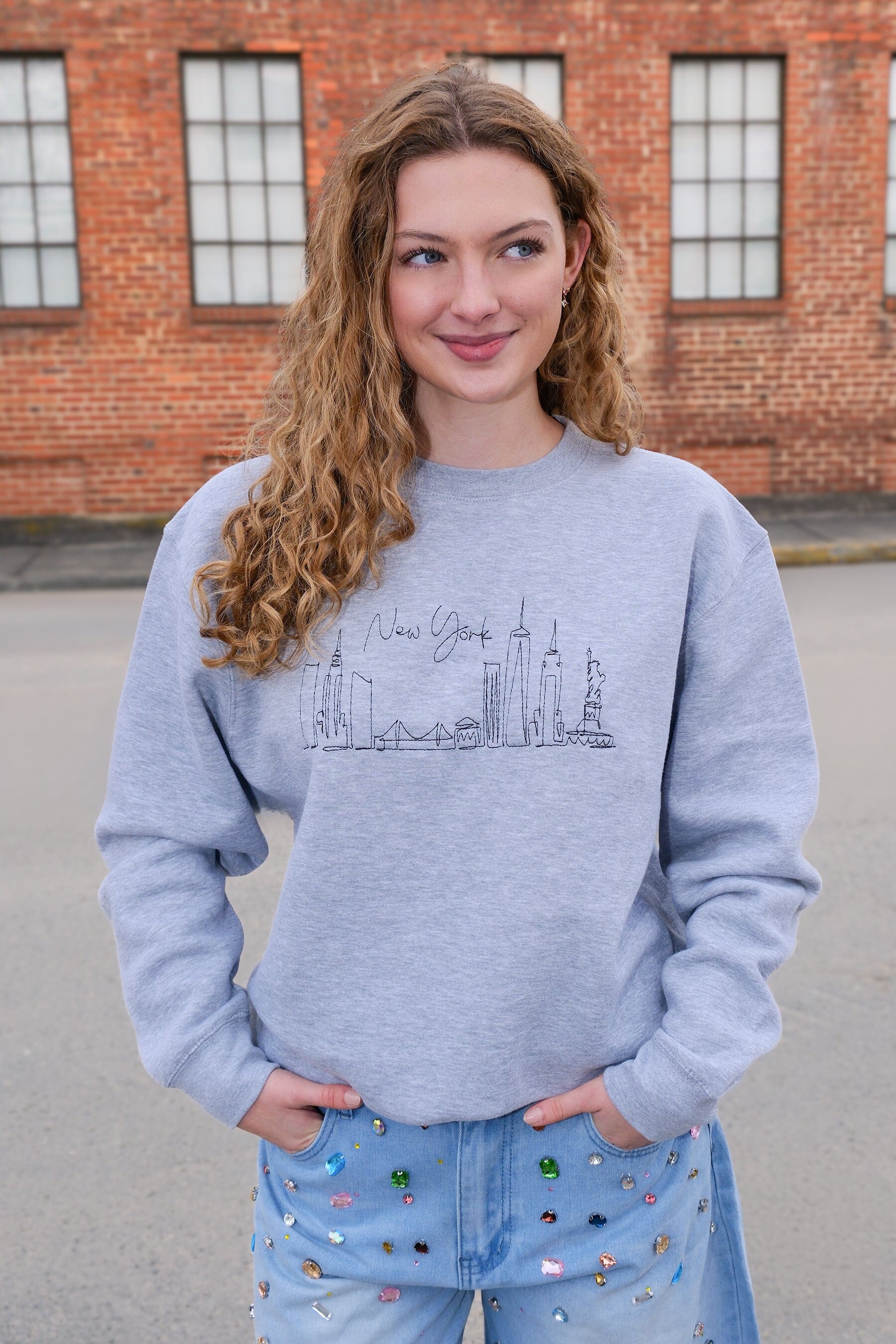 Mure & Grand New York Skyline Embroidered Sweatshirt Review
