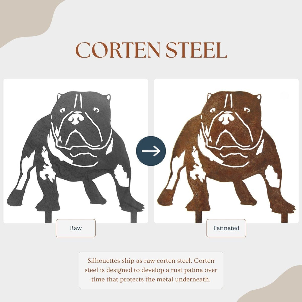 My Metal Rescue American Bully Silhouette Review: Handmade Steel Yard Art