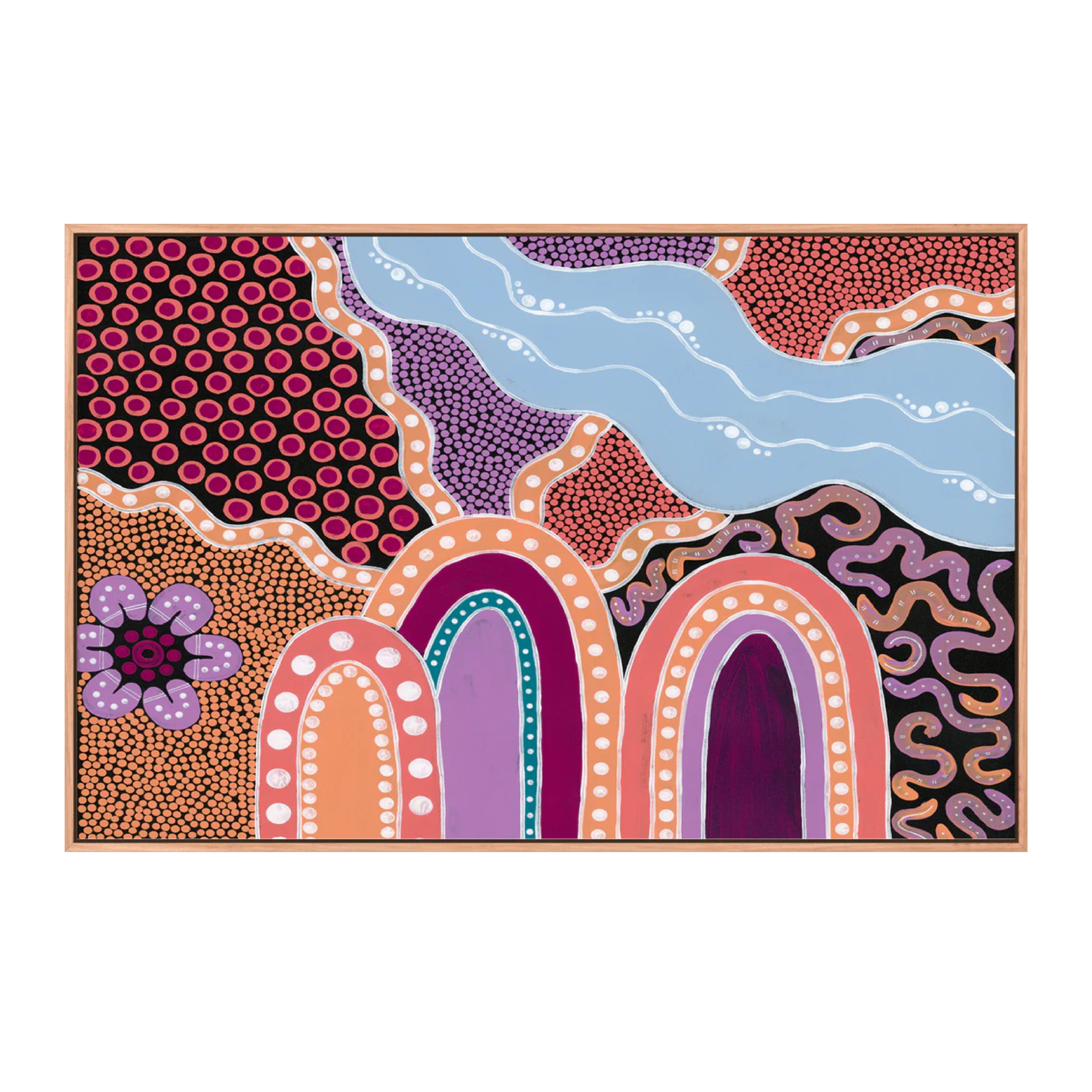 Nardurna One of Many Aboriginal Art Print Review