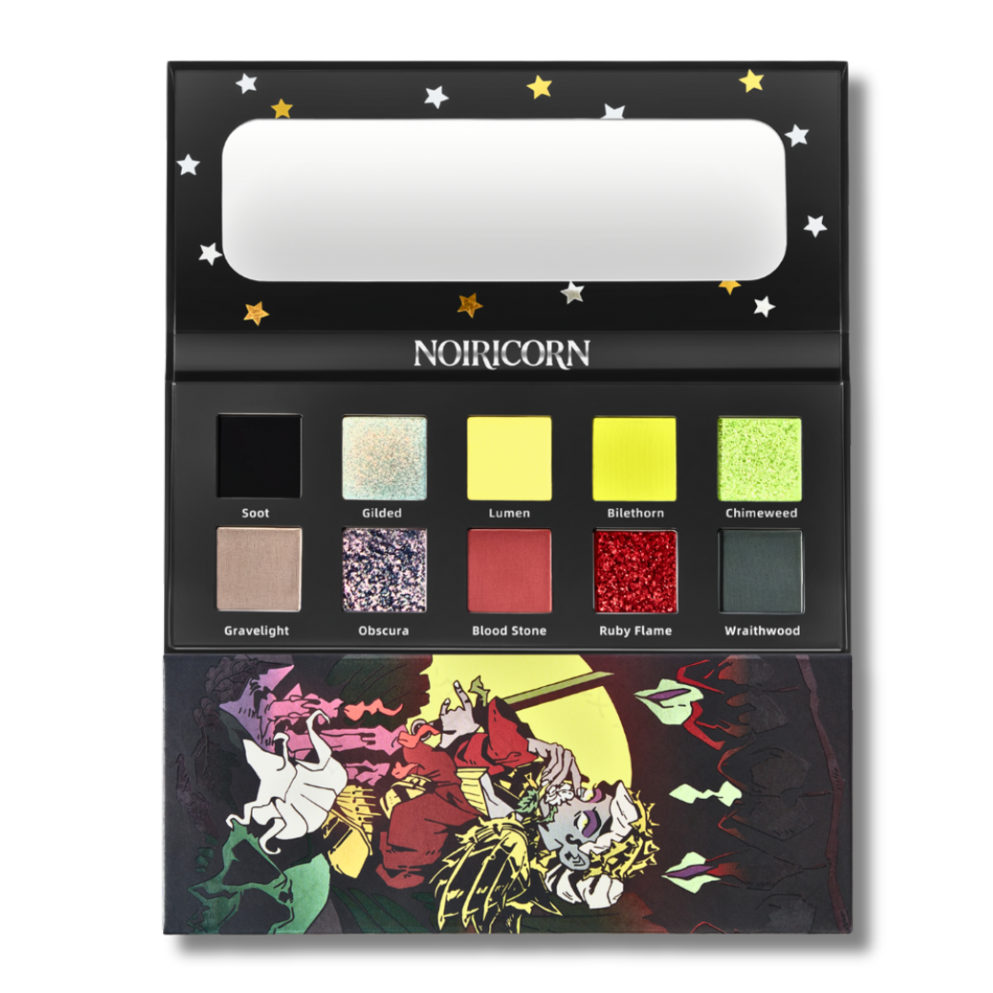 Noiricorn x Ghoul in Japan Blightmoon Eyeshadow Palette Review