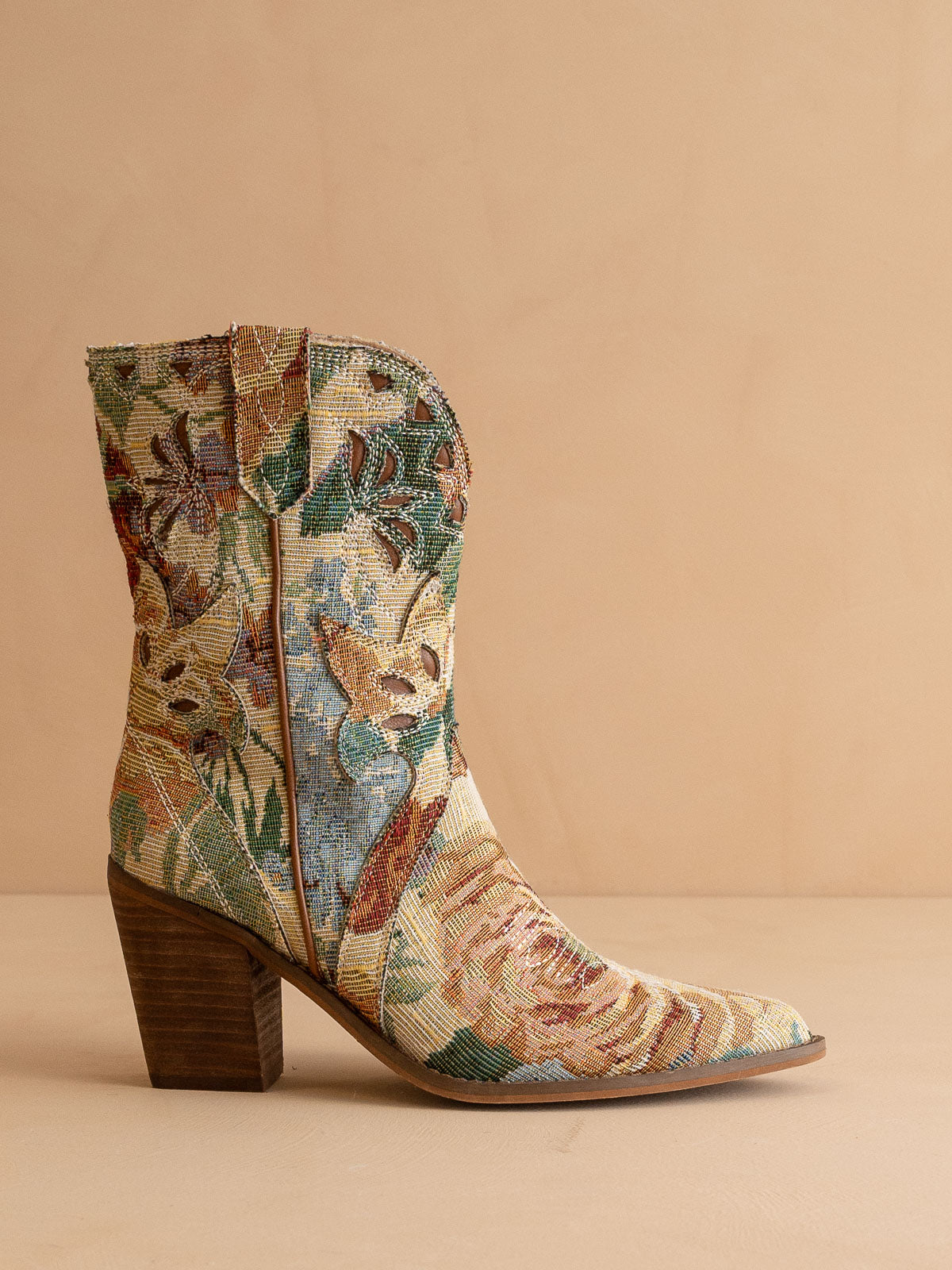 Oasis Society The Sorrel Floral Tapestry Bootie Review: The Viral Cowgirl Boot, Honestly