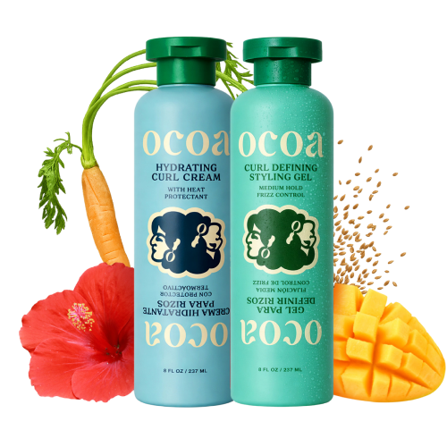 Ocoa Curl Cream + Defining Gel Styling Duo Review: Definition Without the Crunch