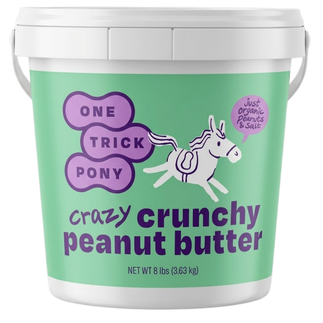 One Trick Pony 8 lb Peanut Butter Tub Review (2026): Bulk PB Worth It?
