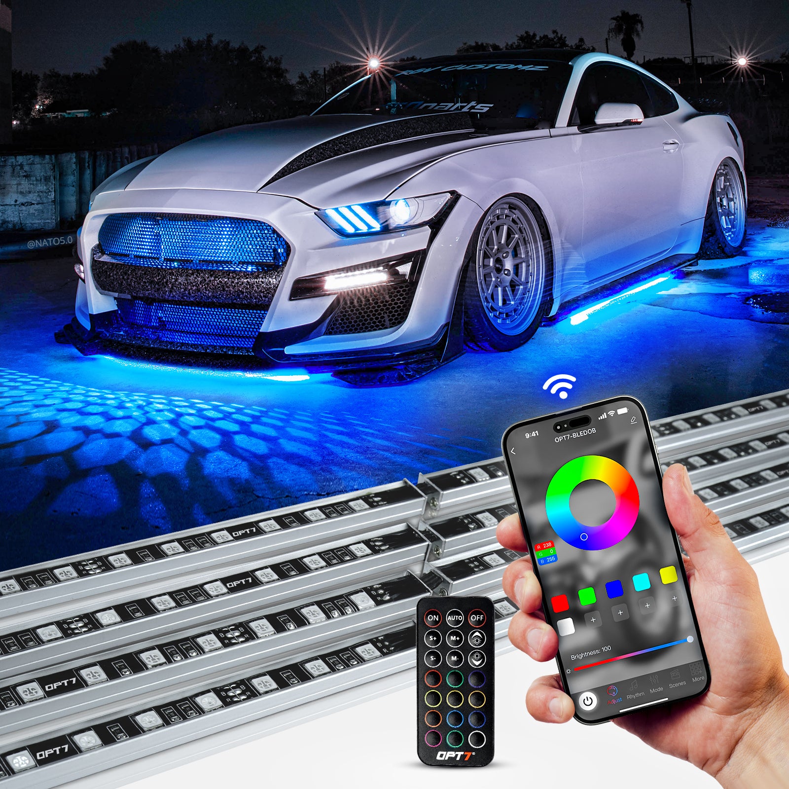 OPT7 AURA PRO LED Underglow Lighting Kit Review