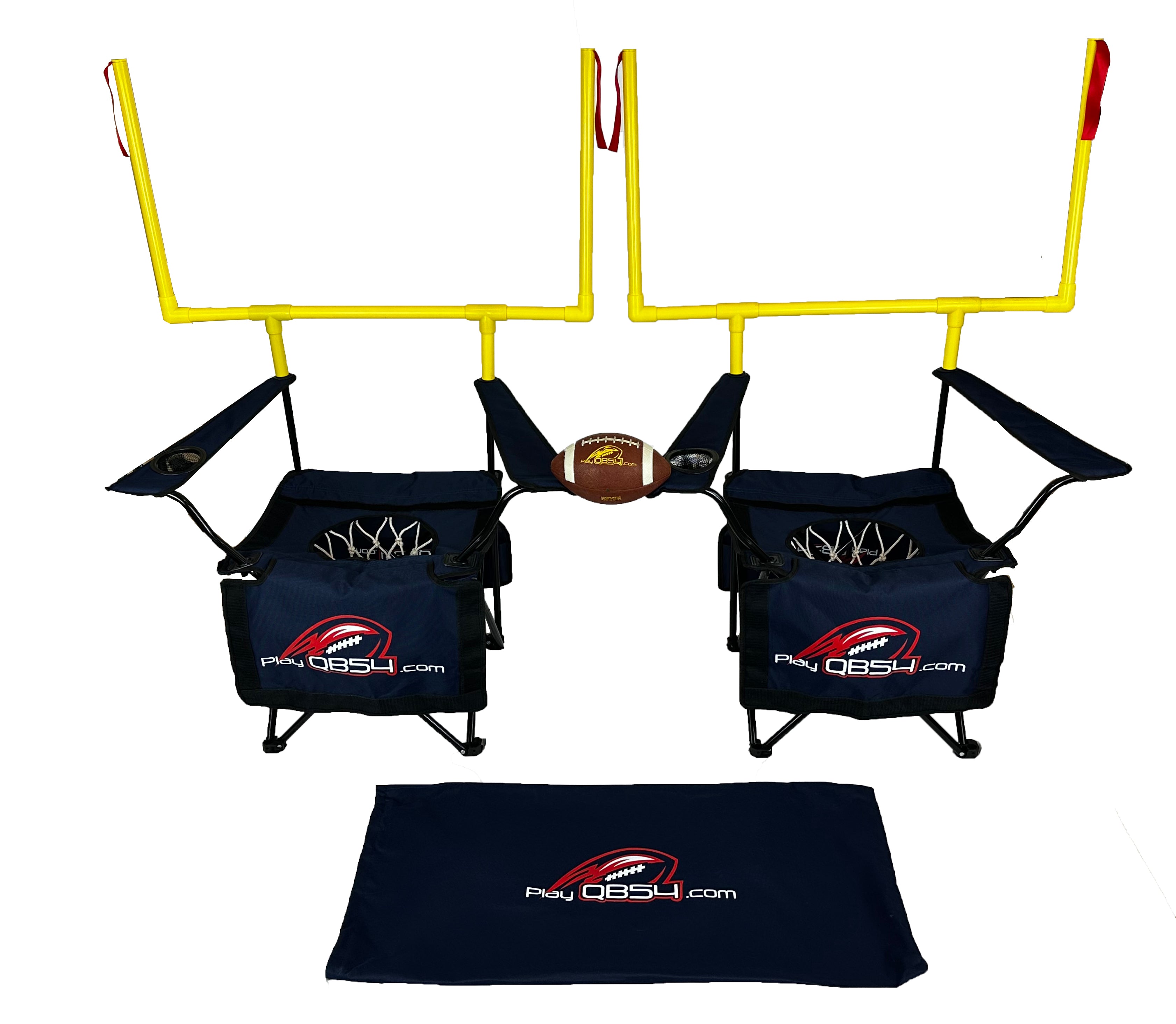 QB54 Navy Backyard Football Game Set Review: Tailgate Lawn Game Breakdown