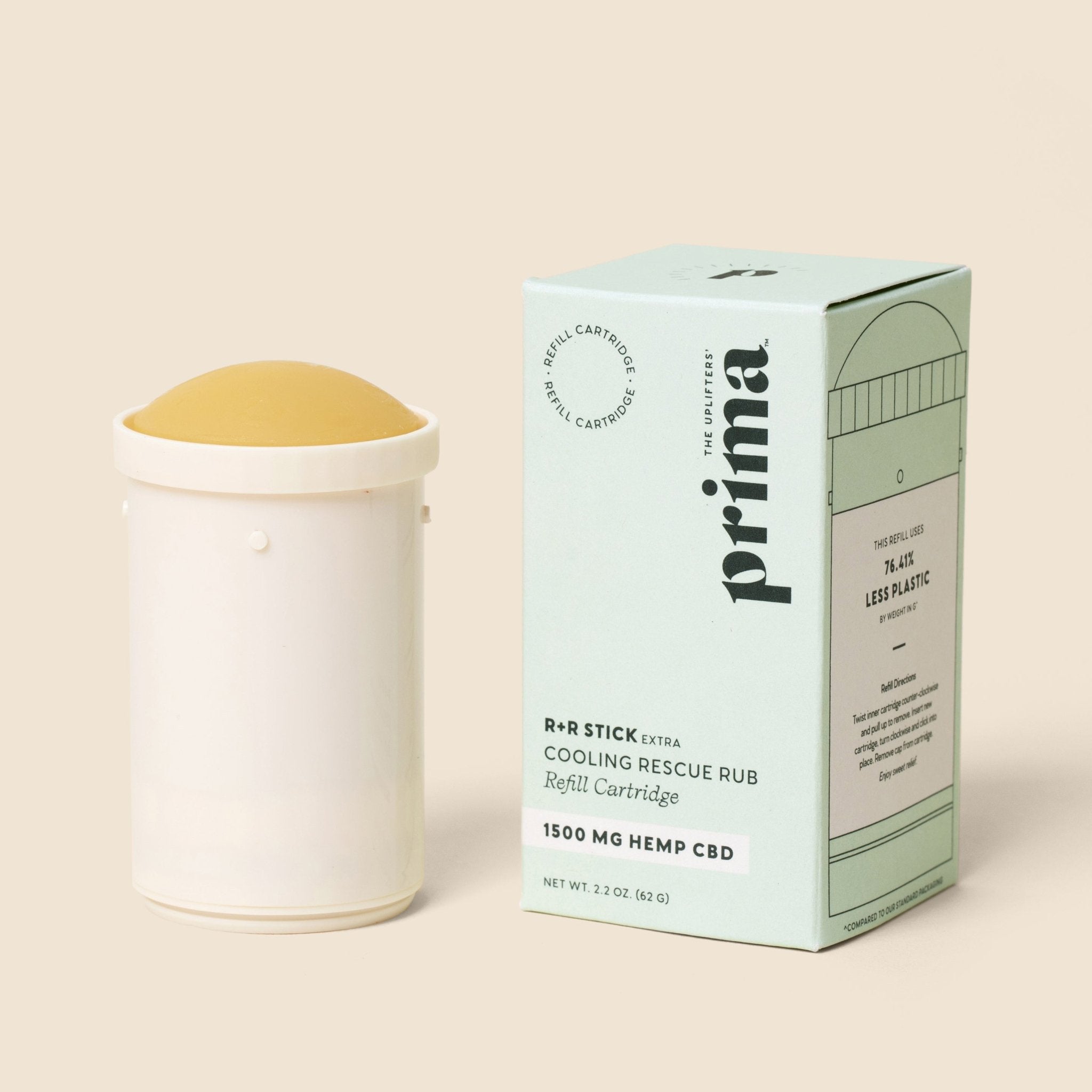 Prima R+R Stick Refill Review: CBD Cooling Relief With 76% Less Plastic