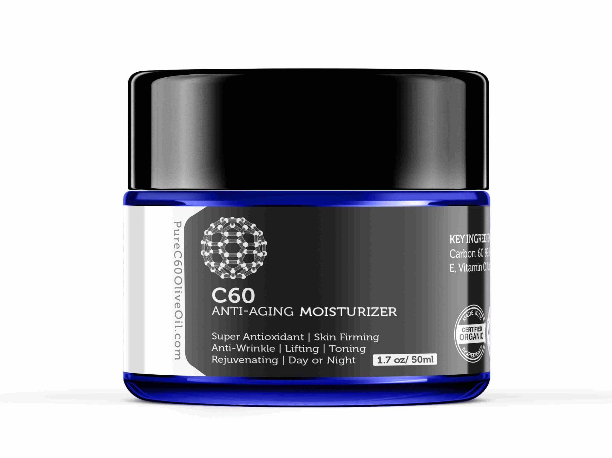 Pure C60 Olive Oil Moisturizer Review: Antioxidant Skincare That Actually Absorbs