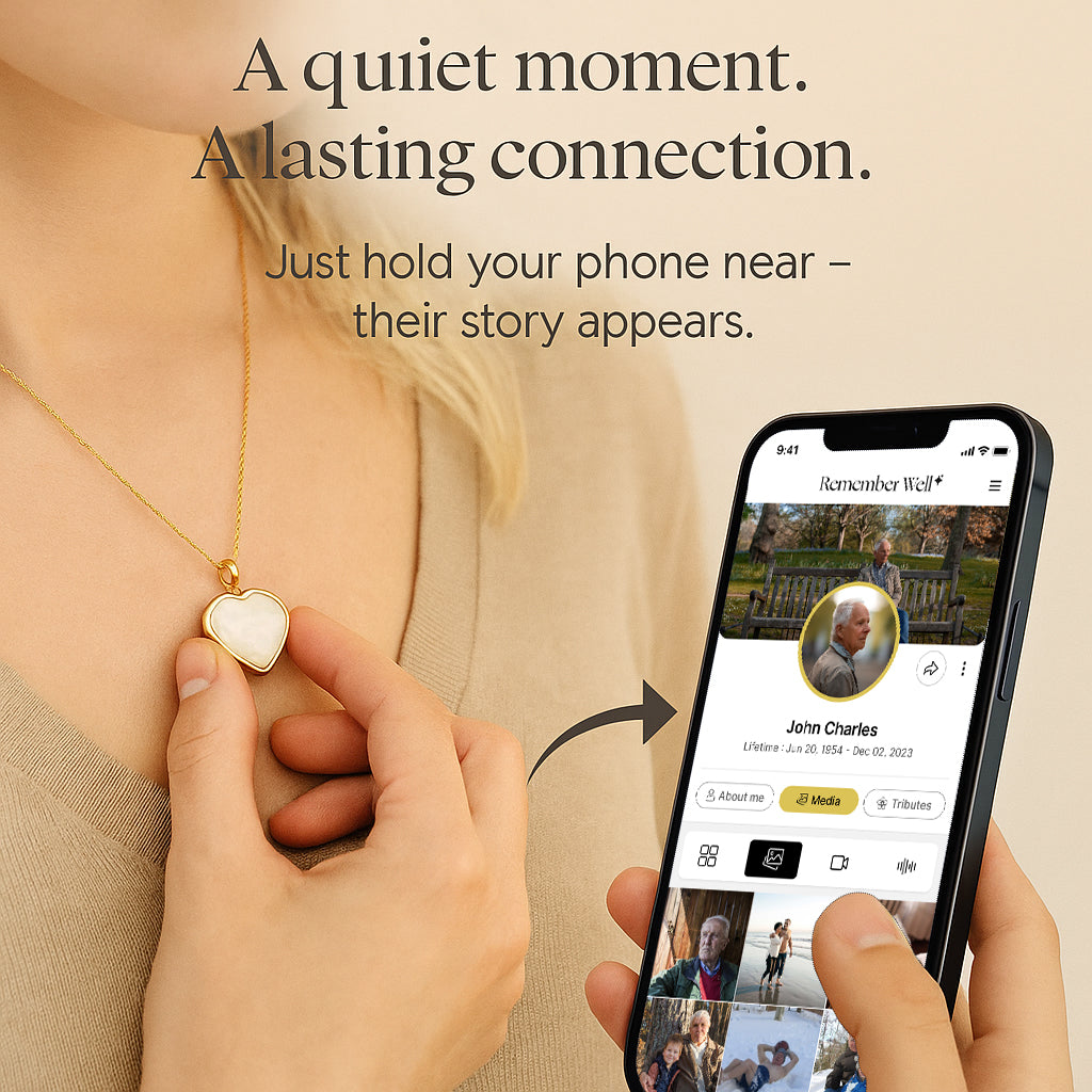 Remember Well Soul Heart Necklace Review: An NFC Memorial Necklace Worth It?
