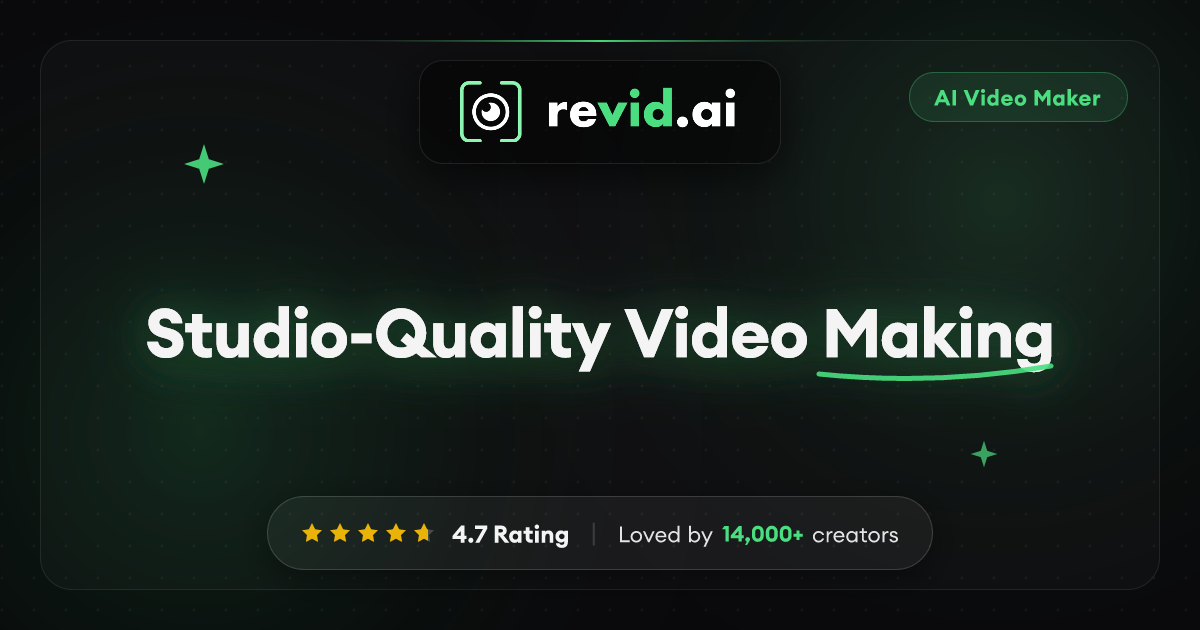 Revid AI Review: AI Video Creation, Editing & Publishing Tested