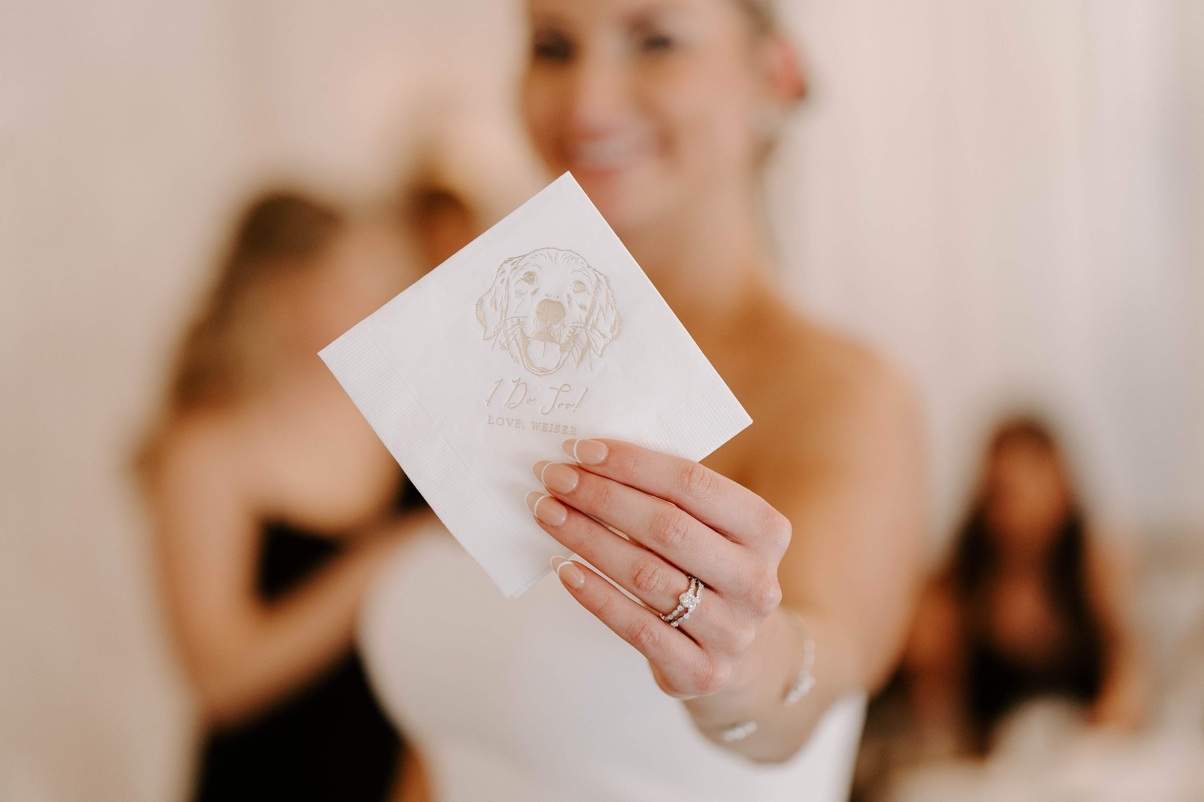Rubi and Lib Custom Wedding Napkins Review: Personalized Foil-Stamped Napkins for Your Big Day