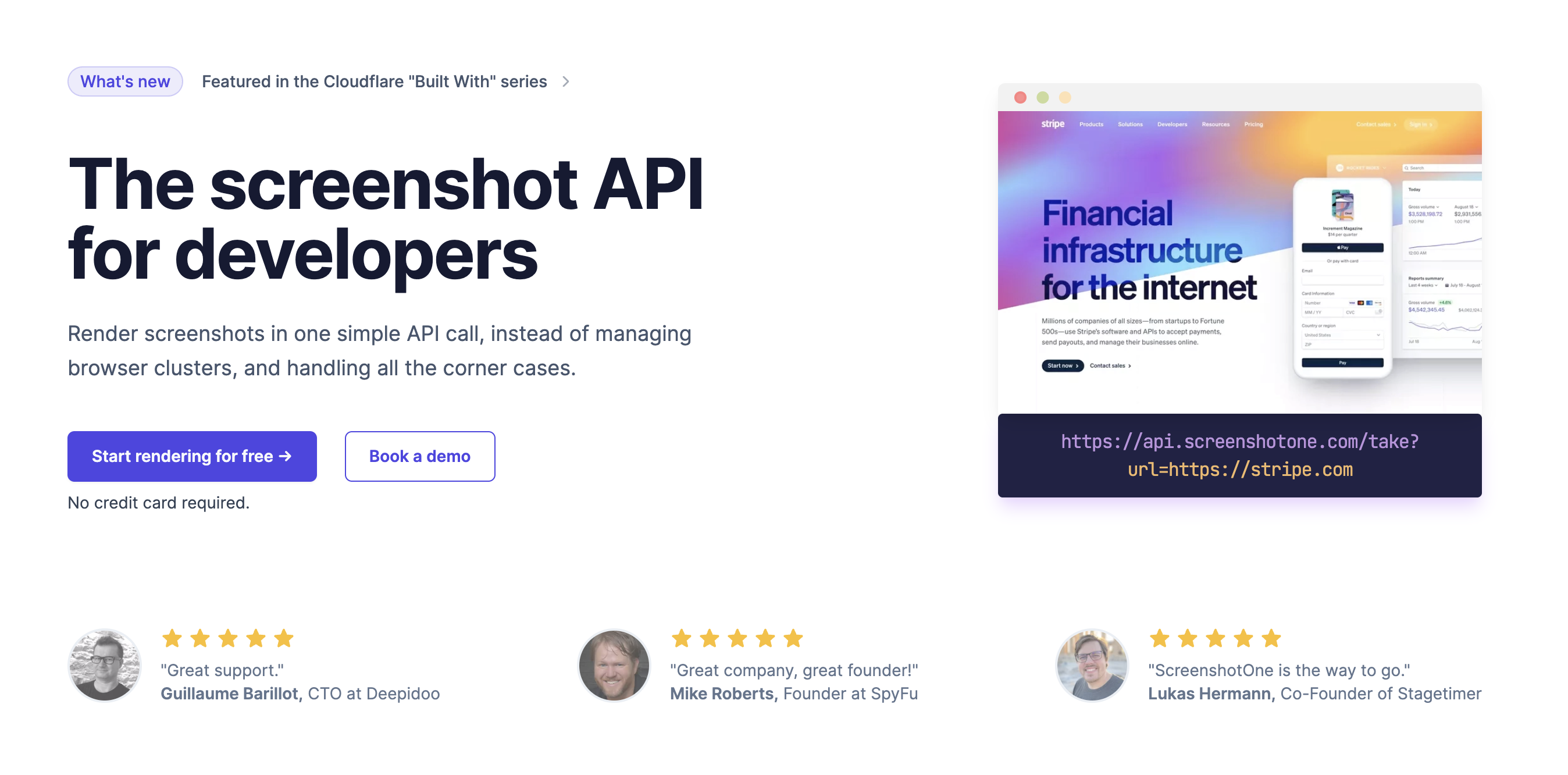ScreenshotOne Review 2026: The Screenshot API for Developers