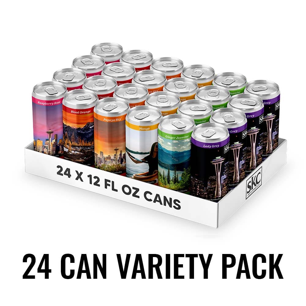 Seattle Kombucha 24 Can Variety Pack Review