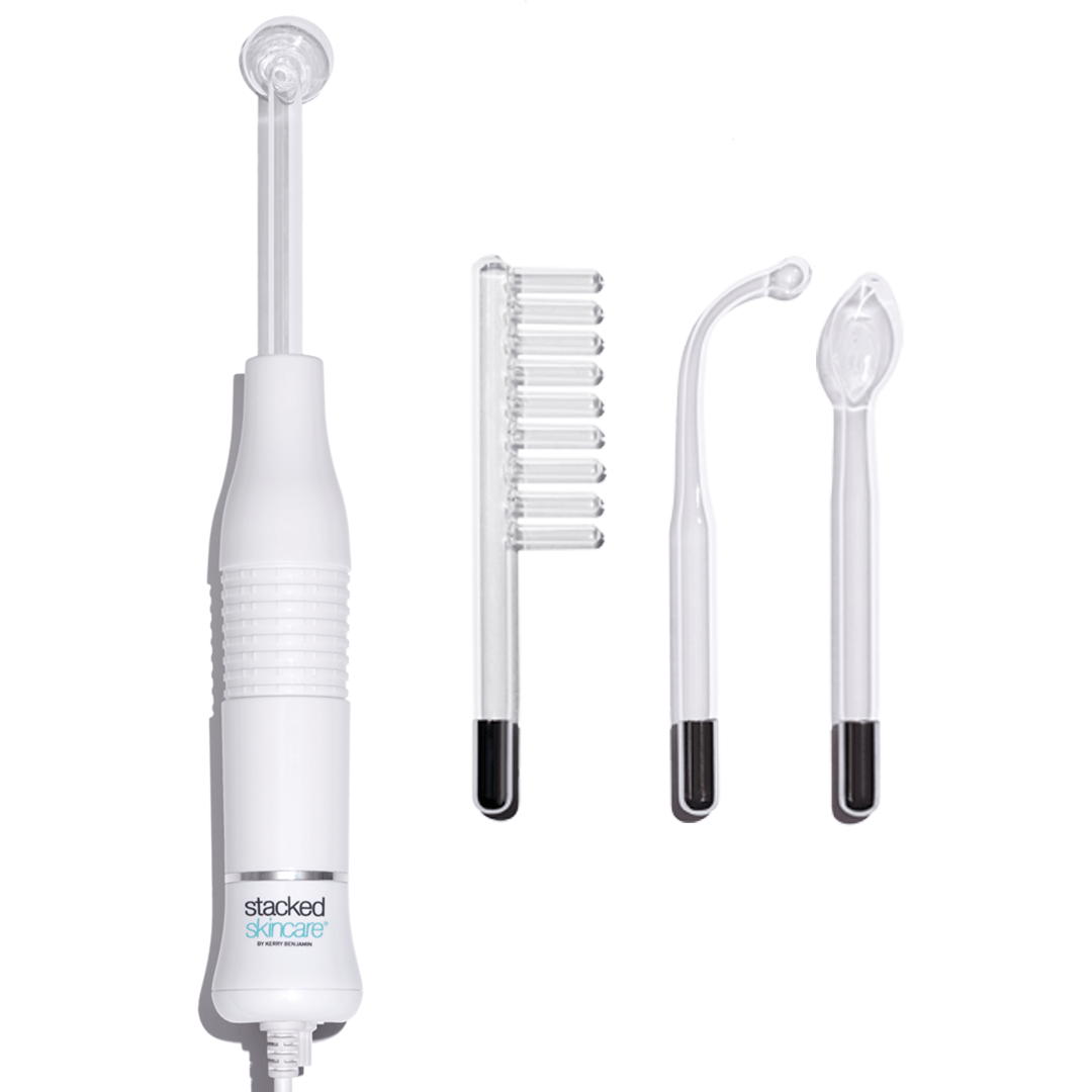 StackedSkincare High Frequency Wand Review: Spa-Grade Acne Zapper at Home