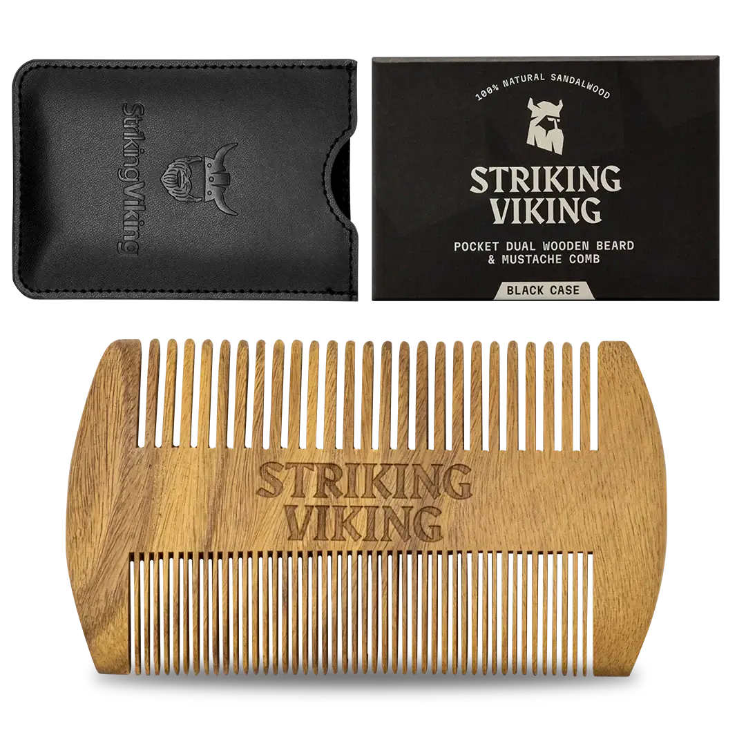 Striking Viking Sandalwood Beard Comb Review: Natural Grooming Tool