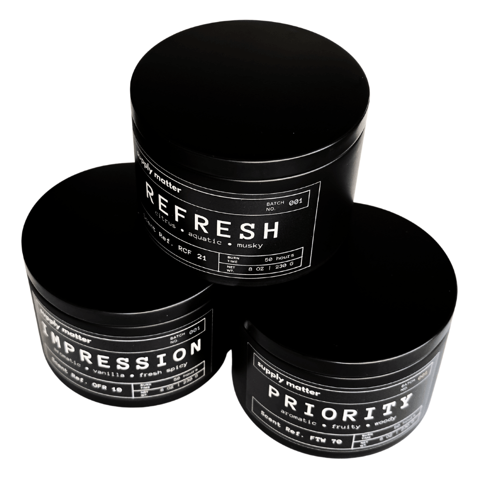Supply Matter Candle Bundle Review: Three Scents, Zero Skips
