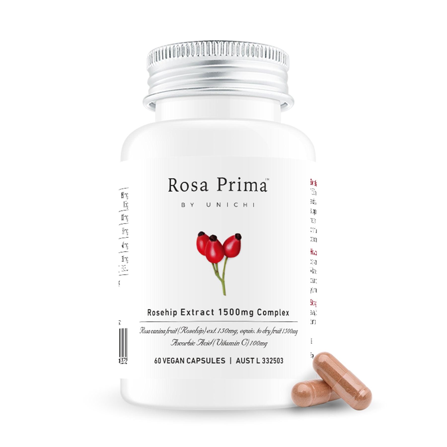 Teddi Lab Unichi Rosa Prima Rosehip Extract Review: Collagen Support From the Inside