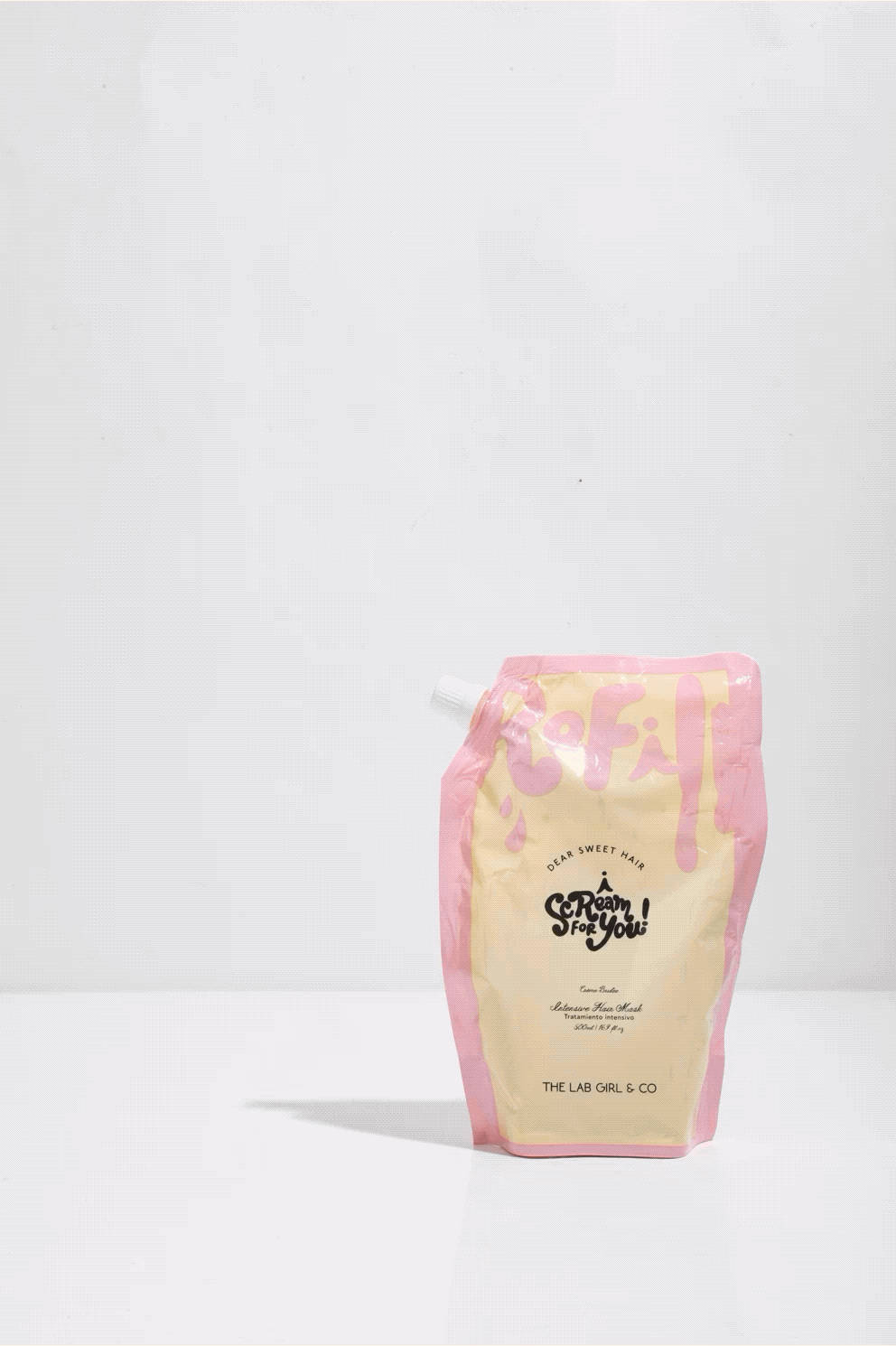 TheLabGirl "The I Scream" Hair Mask Refill Review: Vegan Deep Conditioning Treatment