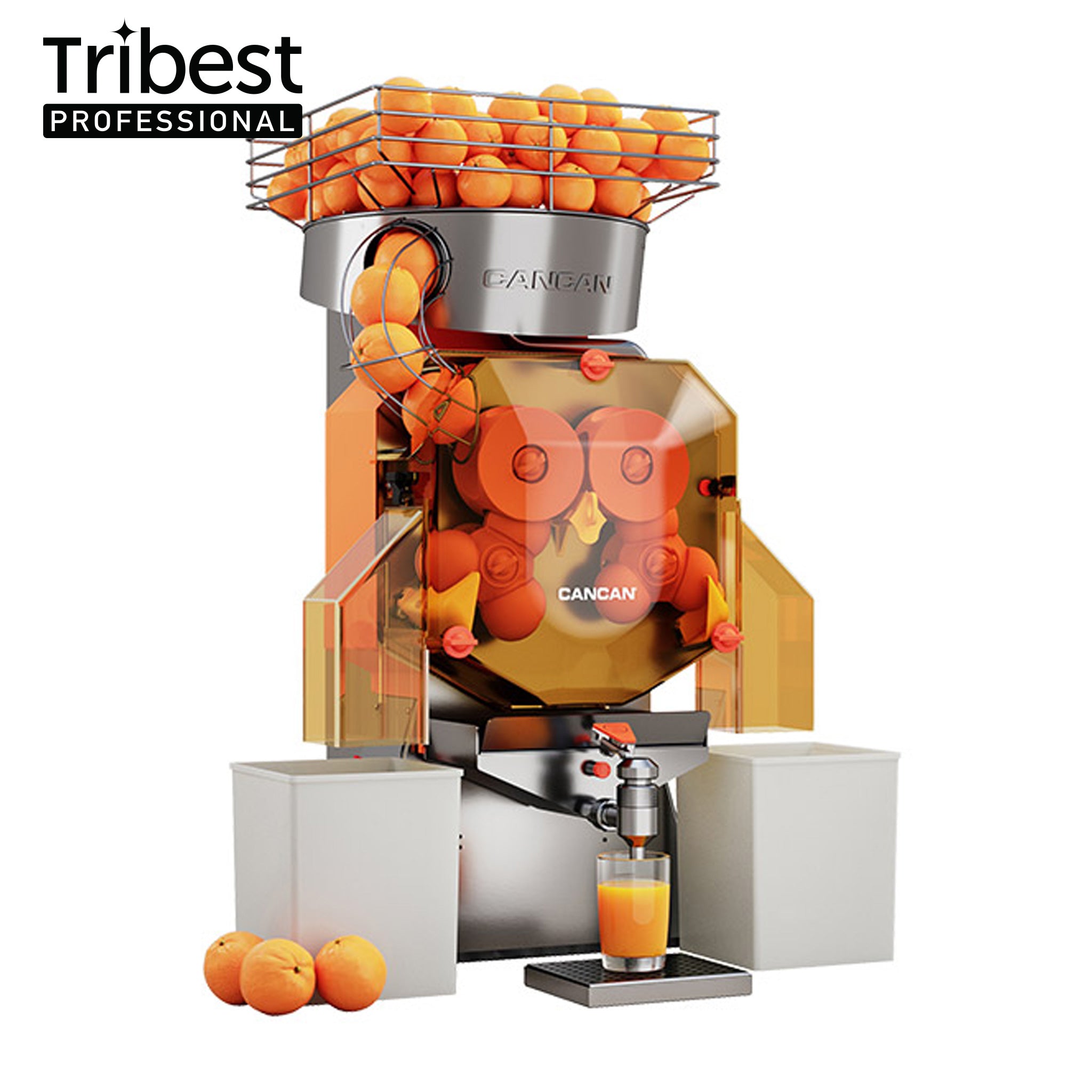 Tribest Cancan 38 Fresh Automatic Orange Juicer Review: Commercial-Grade Power For Cafes