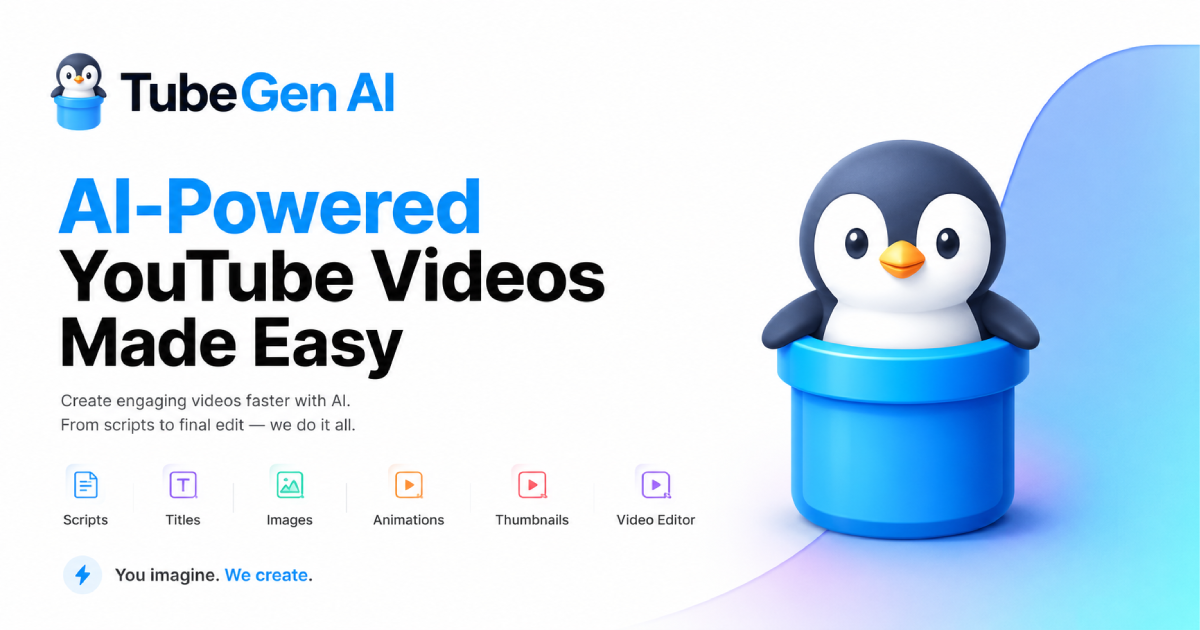 TubeGen AI Review 2026: The All-in-One Faceless YouTube Tool