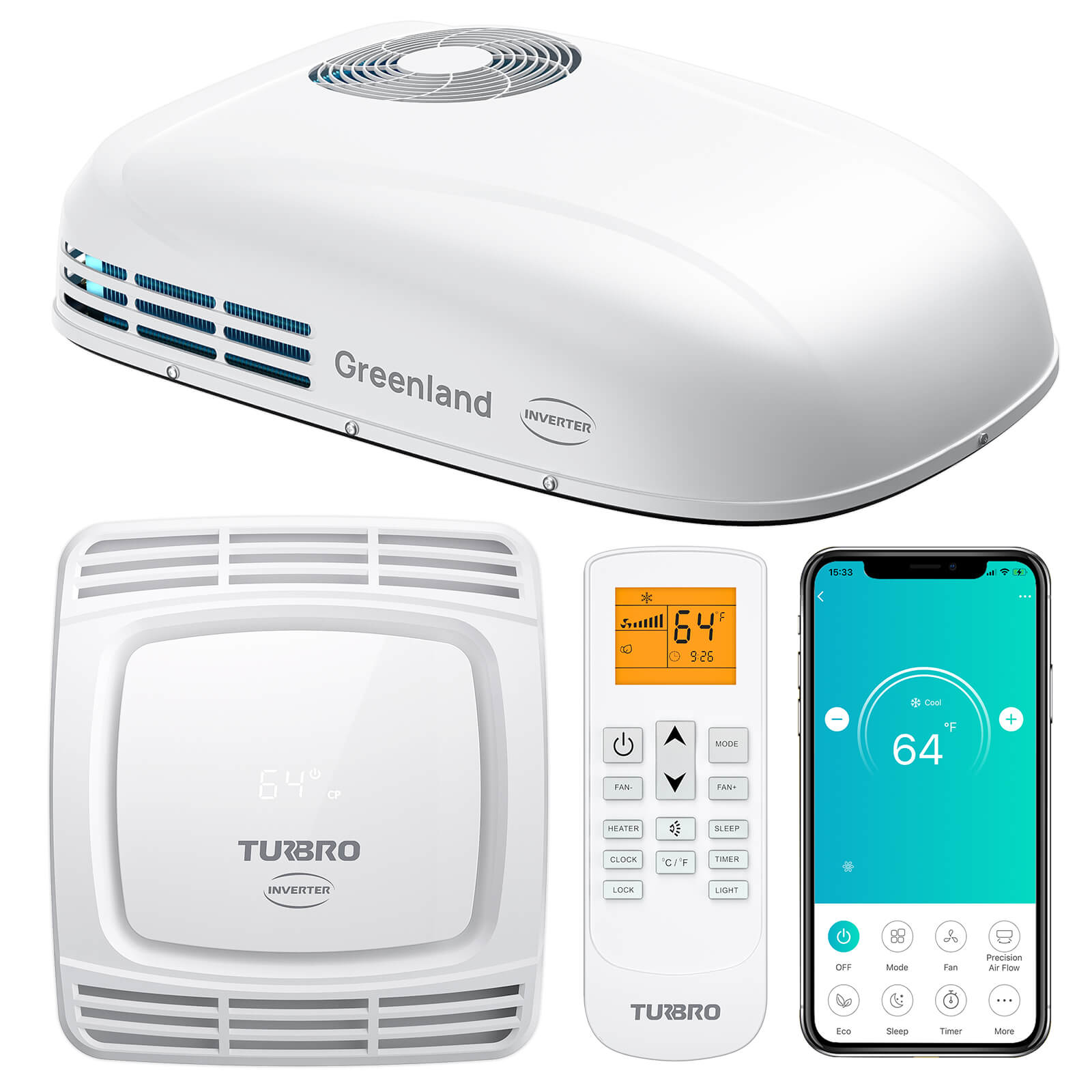 TURBRO Greenland 13,500 BTU Inverter RV Air Conditioner Review: The Quiet, Efficient Rooftop Upgrade