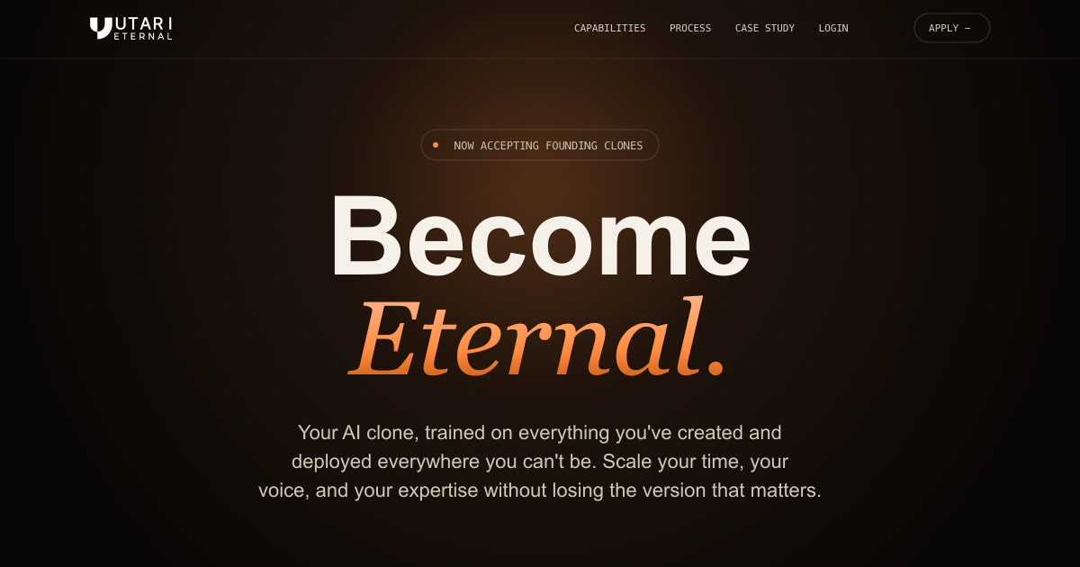 Utari Eternal Review 2026: Build an AI Clone of Yourself (Tested)