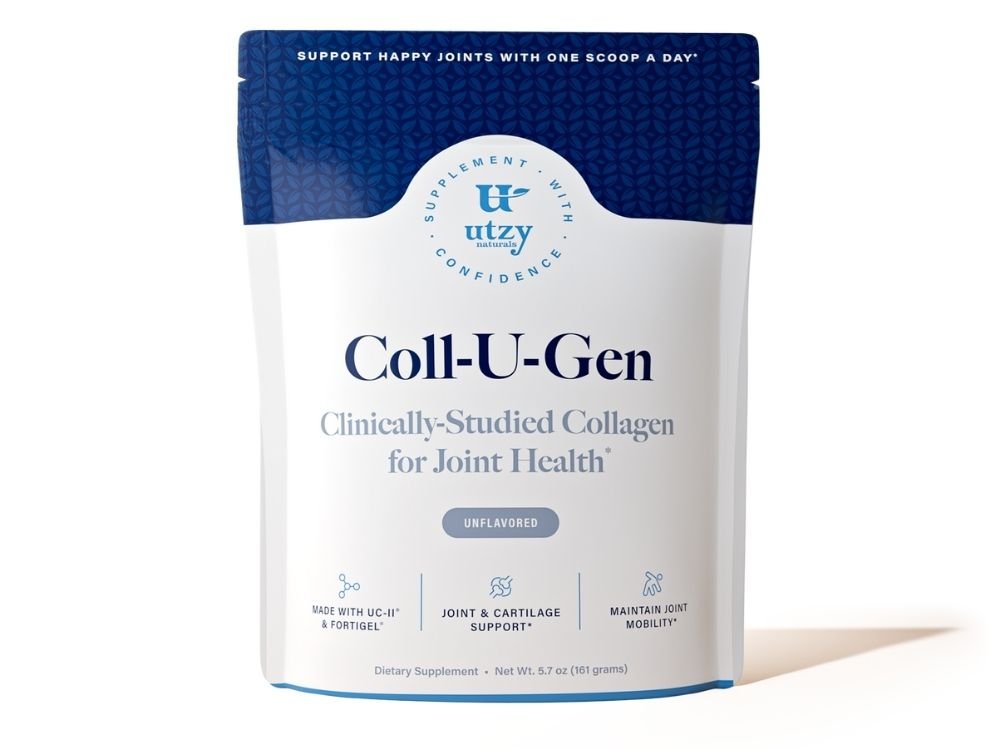 Utzy Naturals Coll-U-Gen Review: Does This UC-II Collagen Formula Help Joints?