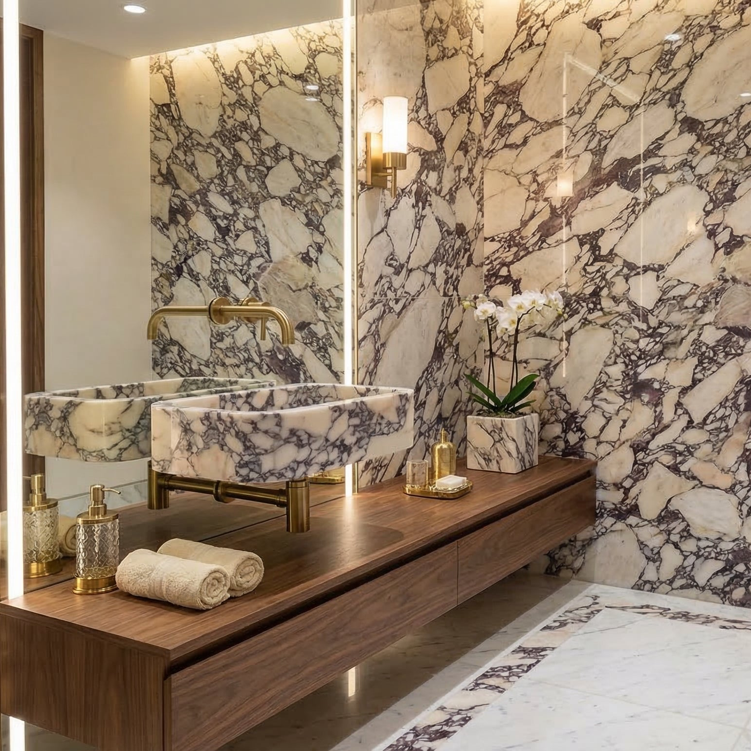 Villo Home Calacatta Viola Marble Sink Review: The Real-Stone Showpiece That Made My Powder Room