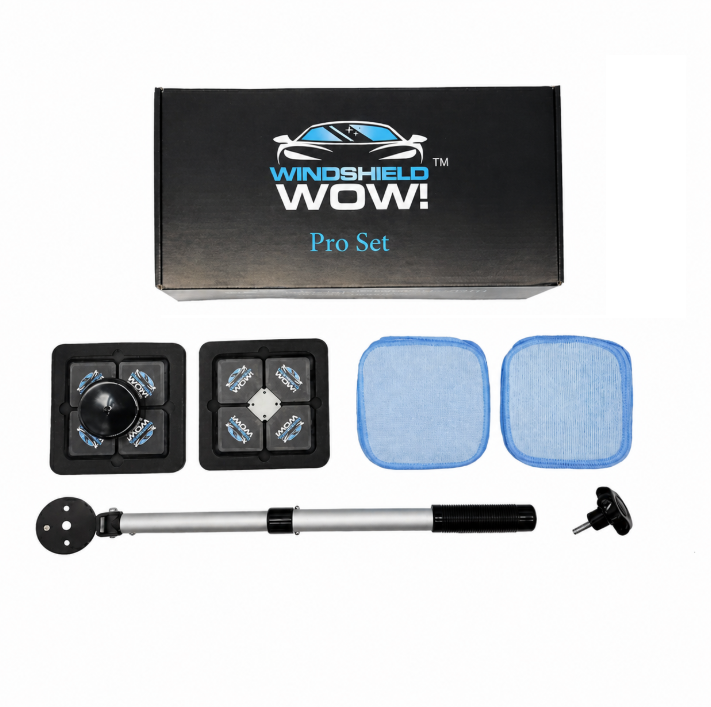 Windshield WOW! Pro Set (International) Review: Two-Sided Windshield Cleaning Tool