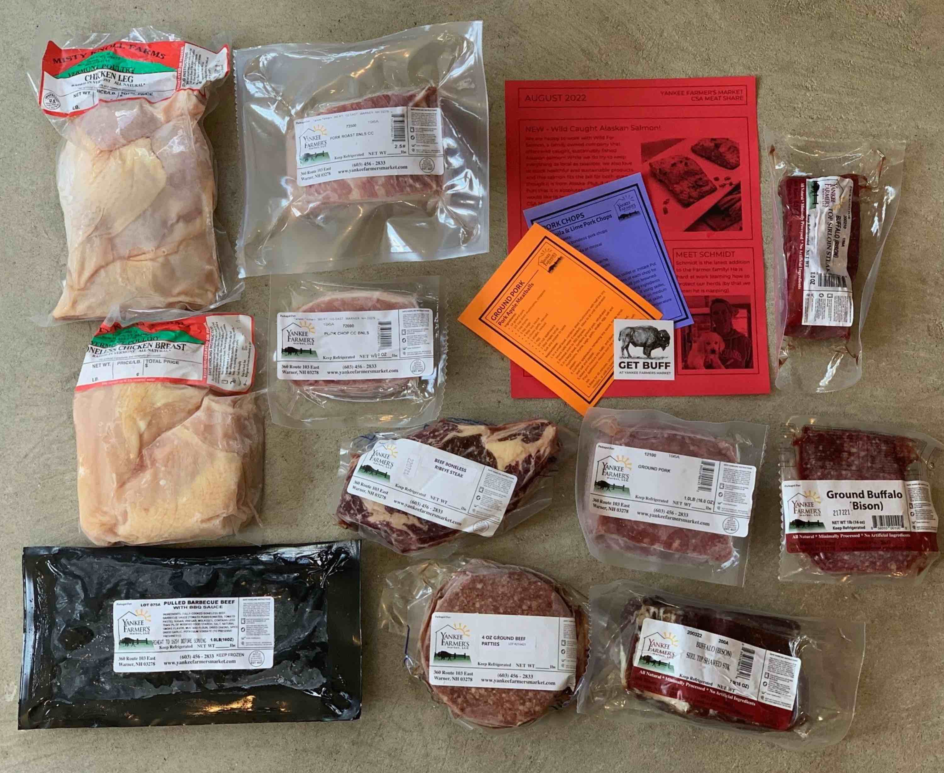 Yankee Farmer's Market Meat CSA Subscription Review: Farm-Fresh Meat Delivered Monthly
