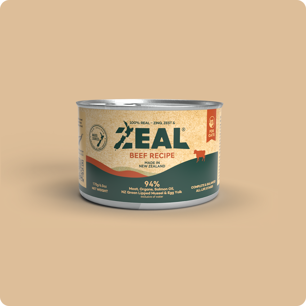 Zeal New Zealand Wet Food Beef Recipe for Cats Review