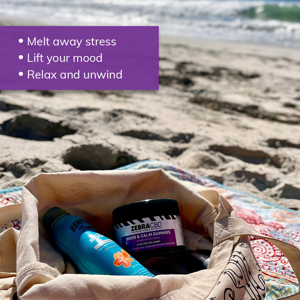 Zebra CBD Mood & Calm Gummies Review: A Calmer Wind-Down Routine