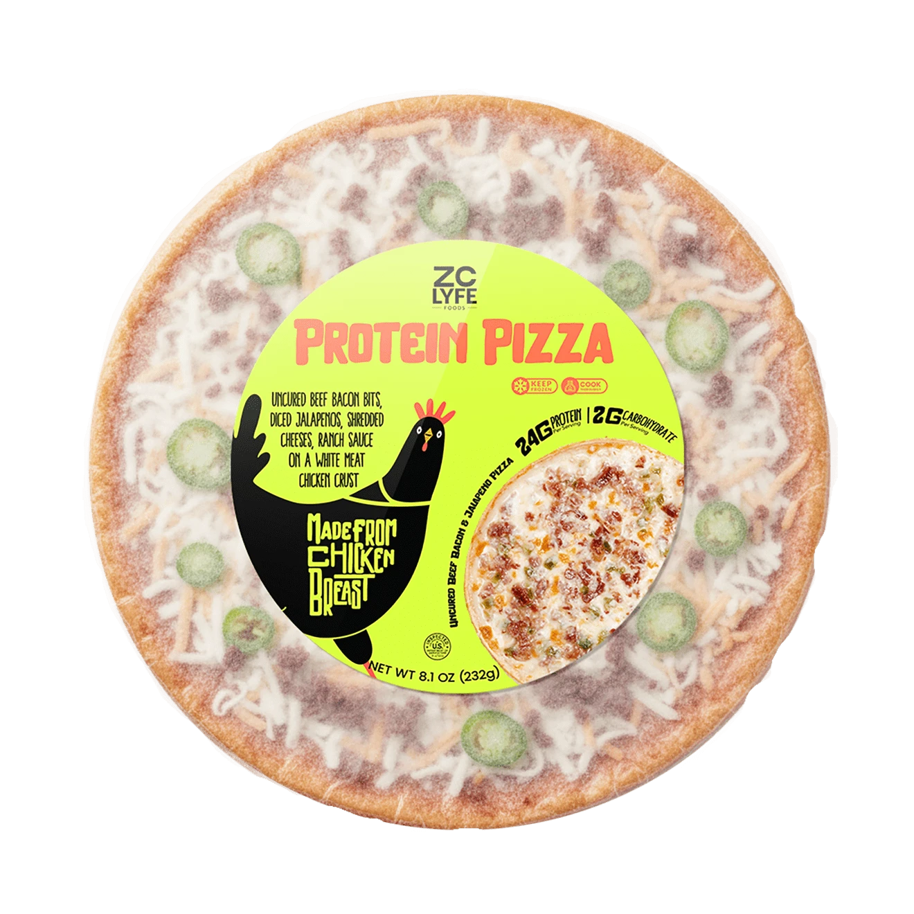 ZeroCarb LYFE Jalapeño Chicken-Crust Pizza Review: Keto Pizza That Actually Tastes Like Pizza