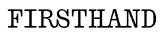 Firsthand Supply logo