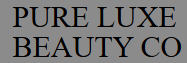 Pure Luxe Beauty Co logo