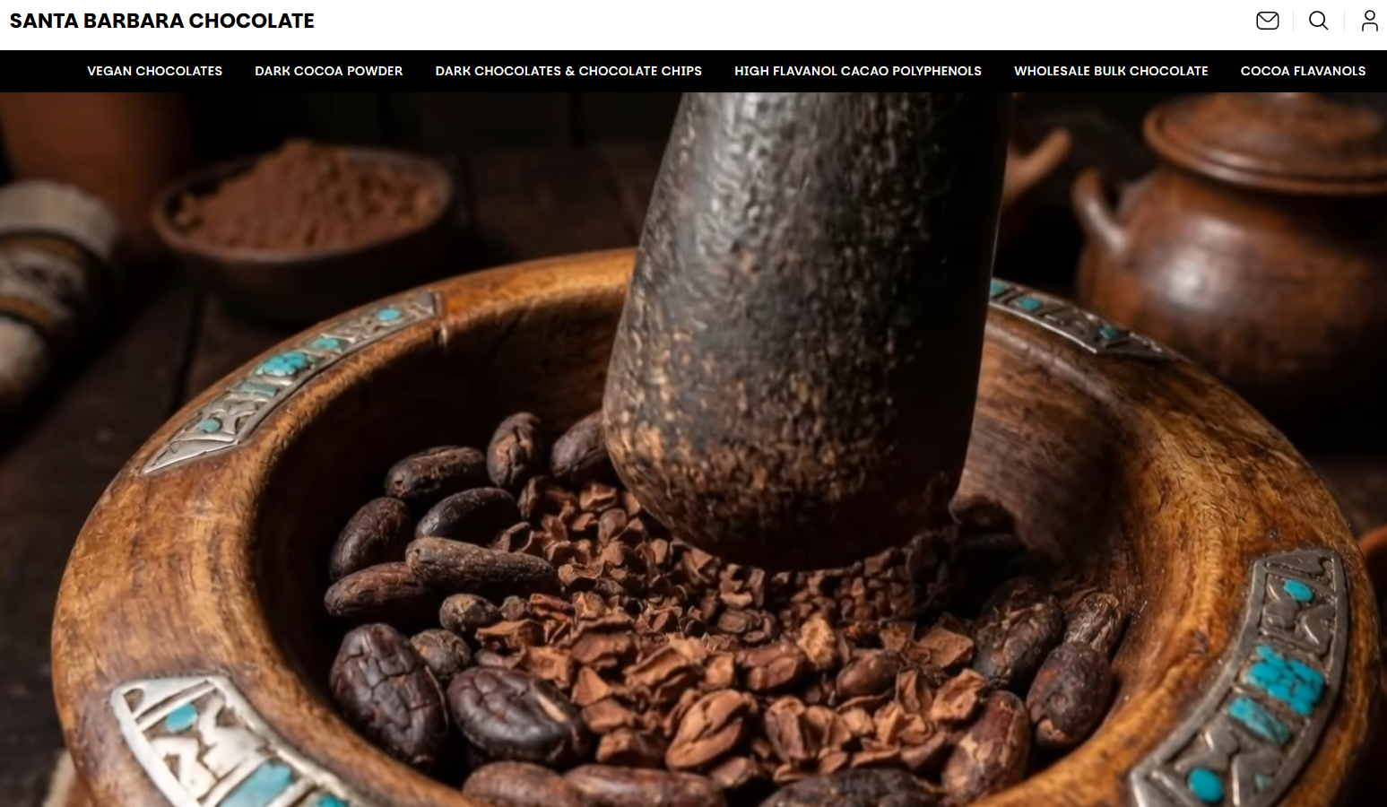 Santa Barbara Chocolate logo