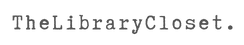 The Library Closet logo